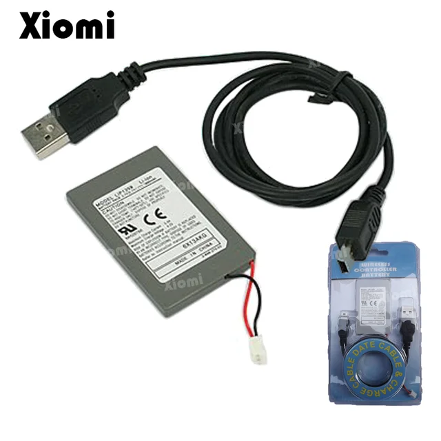 Best Offers For Sony Playstation 3 PS3 Wireless Controller Gamepad Rechargeable Battery Pack LIP1359 3.7V 1800mAh + Mini USB Charging Cable