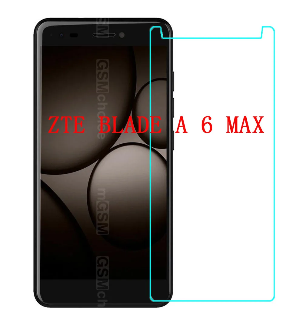 Закаленное стекло для ZTE Blade A 6 MAX защита экрана 9H усиленная защитная пленка