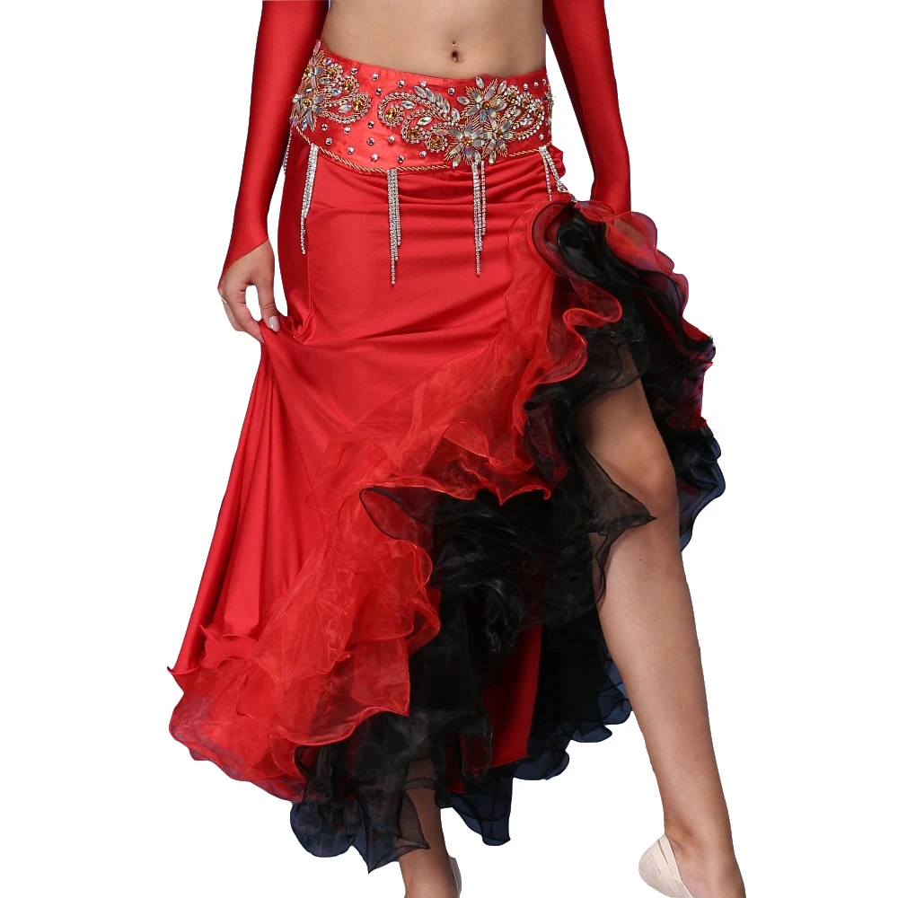 Buy Double Colors Women Dancewear Belly Dance Clothes