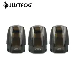 Оригинальный 3 шт. JUSTFOG MINIFIT Pod W/1,5 мл ёмкость и 1.6ohm комплект атомайзера E-cig многоразового картридж для Minifit комплект