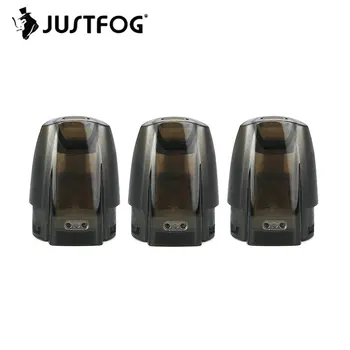 

Original 3pcs JUSTFOG MINIFIT Pod W/ 1.5ml Capacity & 1.6ohm Organic Cotton Coil E-cig Refillable Cartridge for For Minifit Kit