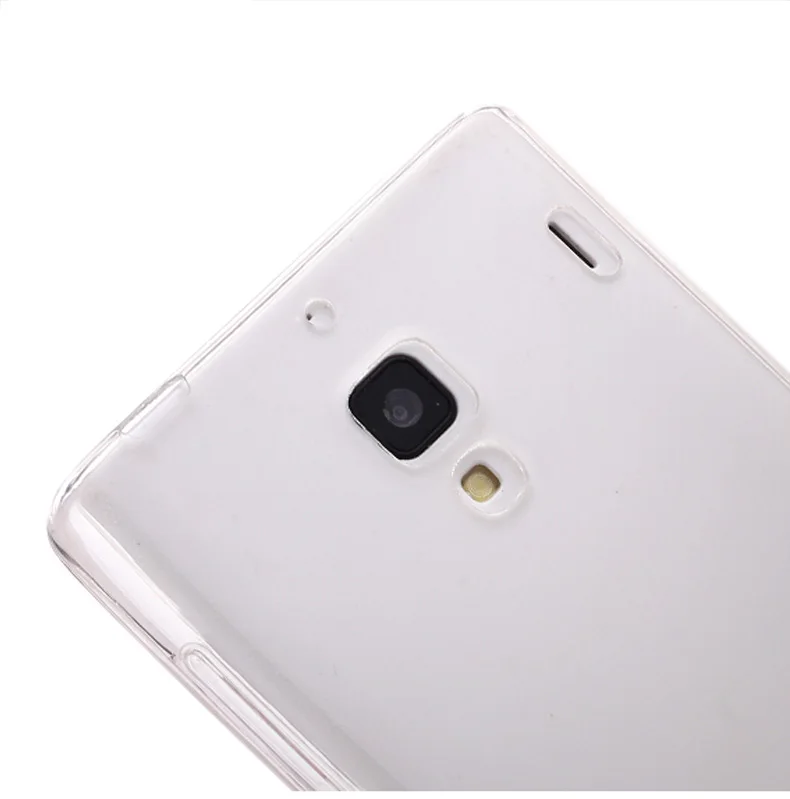 Чехол для Xiaomi redmi 1s прозрачный мягкий силиконовый чехол Ультратонкий HongMi (4 7