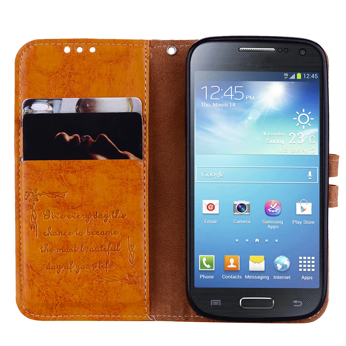 

for Samsung S4 Case Flip Leather Cover for Samsung S4 mini Case TPU Cover Wallet Phone Case for S4mini