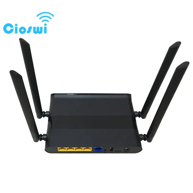 Cioswi Openwrt роутер wi-fi 1200Мбитс wi-fi роутер 5 ГГц умное приложение управление Wi-Fi маршрутизатор большой охват 802.11ac Поддержка DDNS/WPS