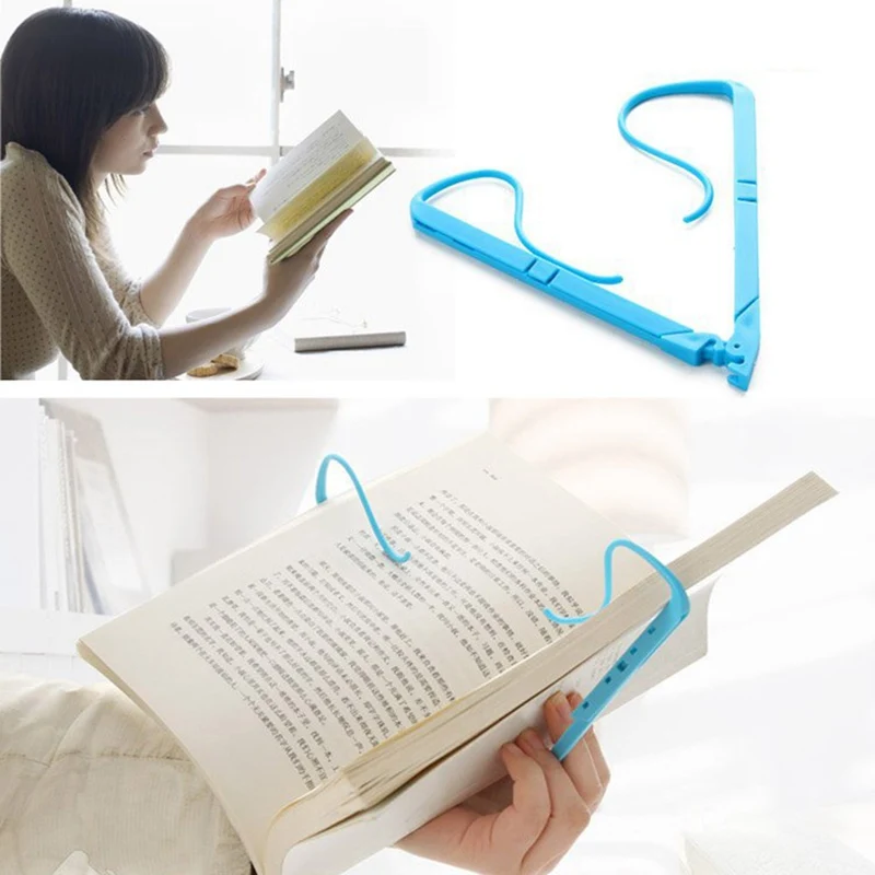 1 шт. Подставка для книг держатель ленивый Досуг Декоративные Закладки закладки