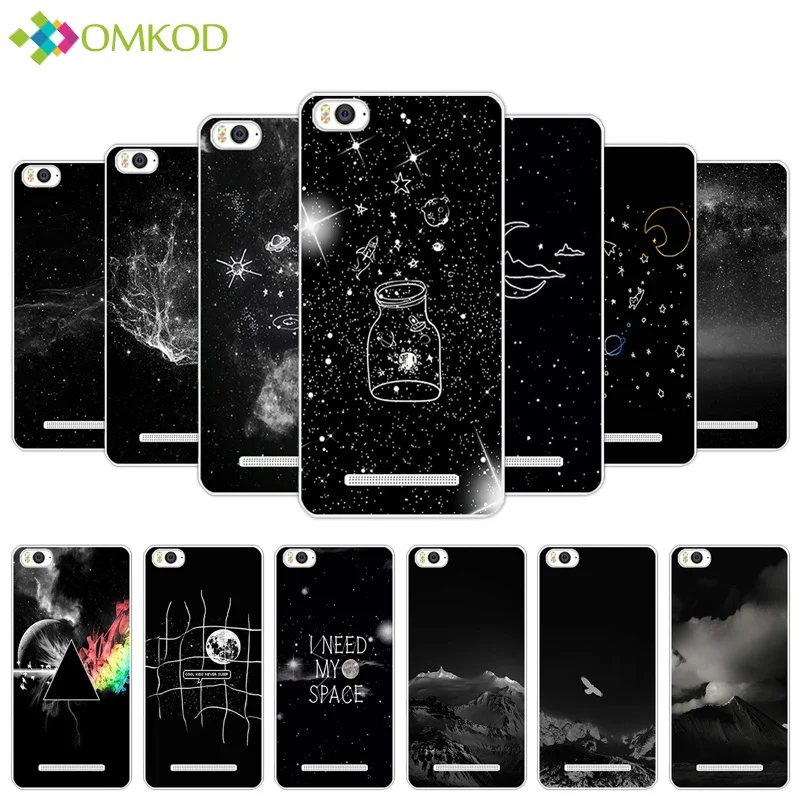 

Phone Cases for Xiaomi Mi 4i Mi4i Mi4C Mi 4C Back Black Matte Starry Cover Slim Soft Clear TPU for Xiaomi Mi4i Mi 4C Silicone