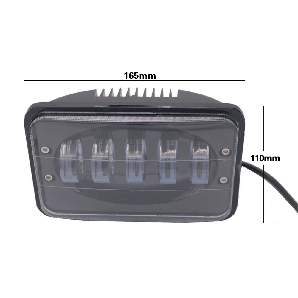 Car-Sytling LED Projector Work Light Bar 12V Work Lamp 50W Car LED Lamp For Offroad SUV 4WD Boat Tractor Motorcycle Headlight (16)