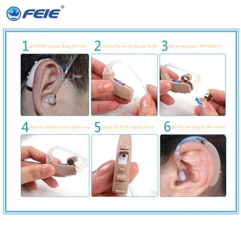 NEW High Power Hearing Aid S-12SP Is Specially Designed For The Elderly Deaf Hearing Aid Invisible Headphones Volume Amplifier 4