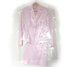 2 шт./компл. Пластик прозрачный чехол от пыли, очень мягкая одежда висячий карман сумка для хранения шкаф висит Костюмы мебель для магазинов одежды