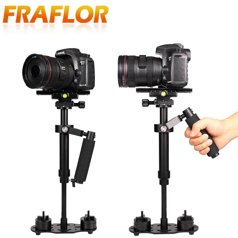 S30/S40/S60 стедикам 33 см/40 см/50 см алюминиевый ручной Стабилизатор Steadicam + сумка для