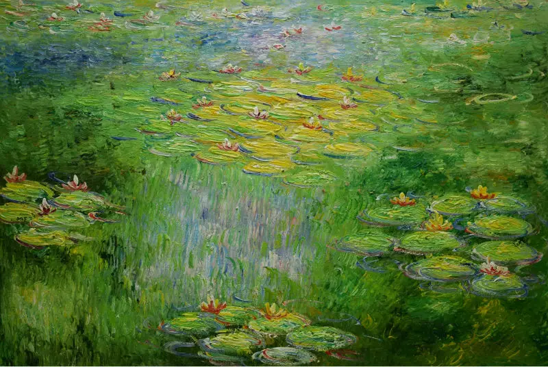 Ван гог кувшинки картина