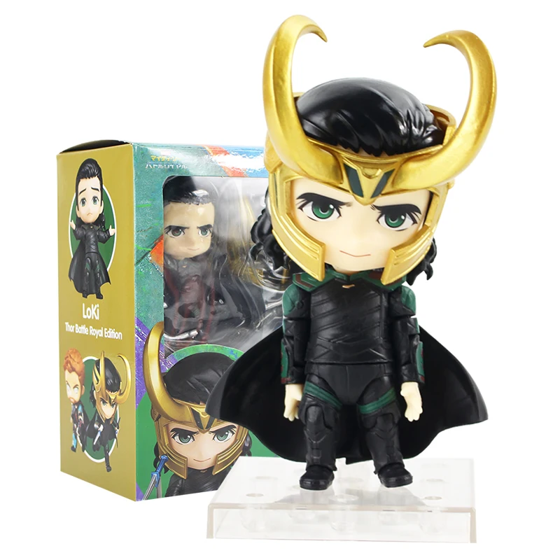 

10cm Nendoroid 866 Loki Action Figure Avengers Loki Thor Brother Collectible Model Toys