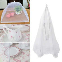 1 шт. сетчатая пищевая крышка блюдо зонтик складной протектор палатка держать мух жуков