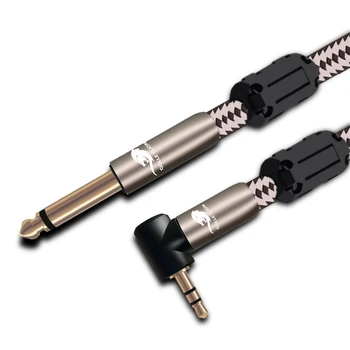 

Audio Cable 1/8" Mini Jack Angle 3.5mm to 6.5mm Straight 1/4" MONO PC Mixer Amplifier Headphone TS Cable 0.75m 1m 2m 3m 5m 8m