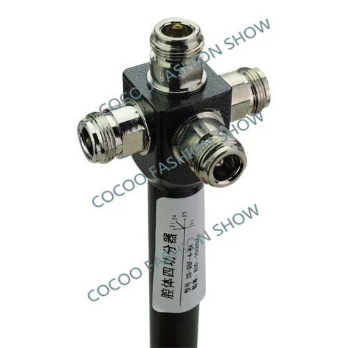 

4 Way cavity N Female power splitters for 3G GSM CDMA DCS Signal Booster Repeater Amplifier cable Divider 800-2500Mhz