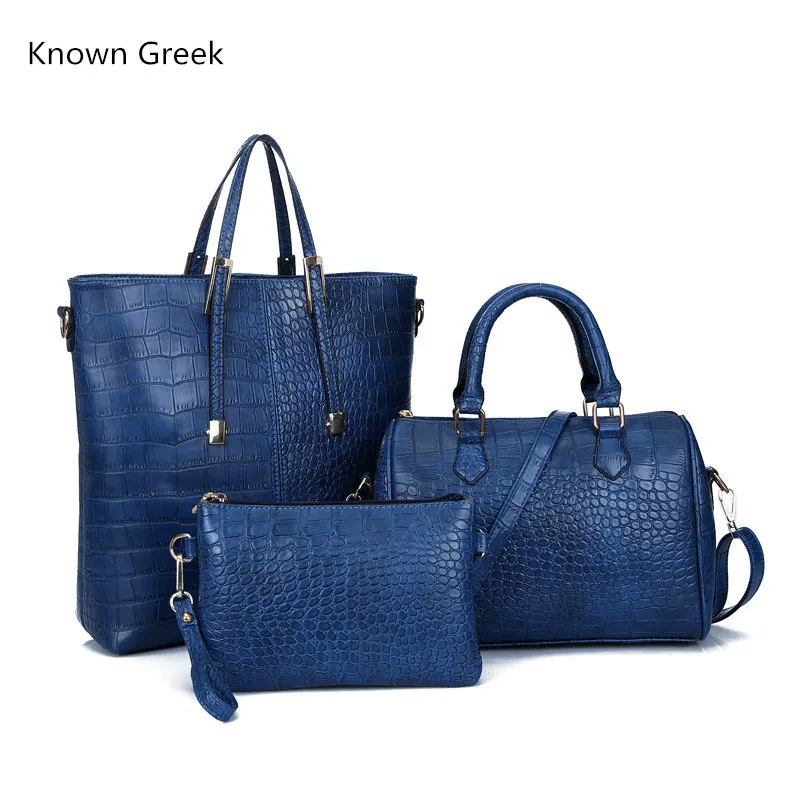 

New Style Bags & Shoes Autumn New Style European And American Tide Handbags Three-Piece Handbags Direct