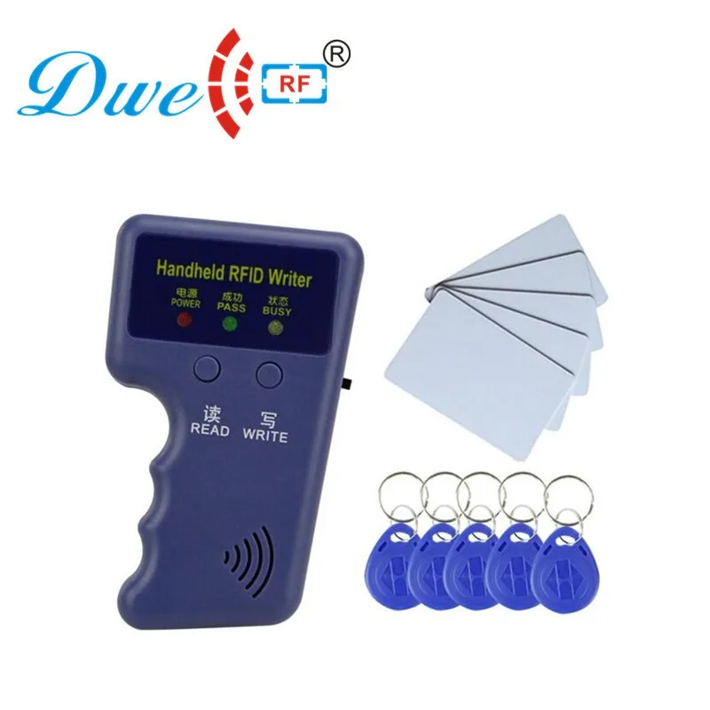 Free shipping rf id 125khz rfid cloner copier key duplicator writer with 5 clonador tags and 5 clone cards free Free shipping rf id 125khz rfid cloner copier key duplicator writer with 5 clonador tags and 5 clone cards free