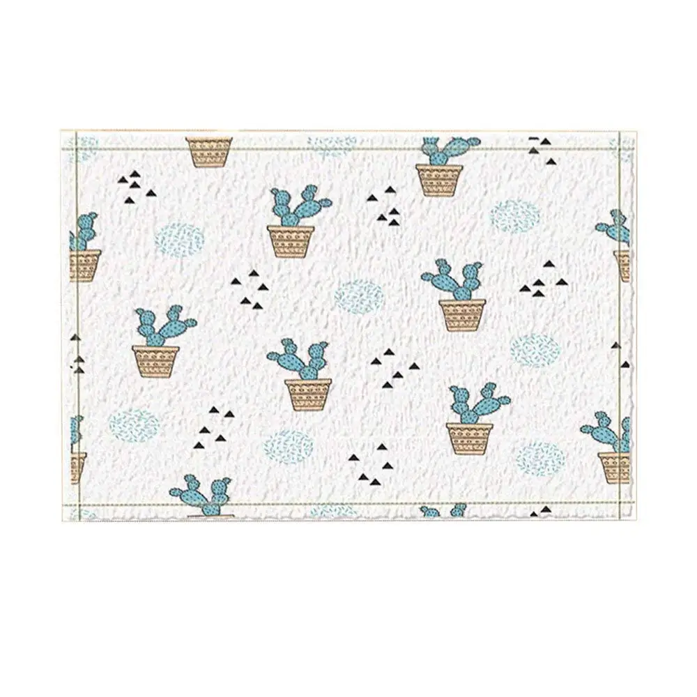 Prickly Pear Cactus Decor Abstract Succulent Cactus with Dandelion