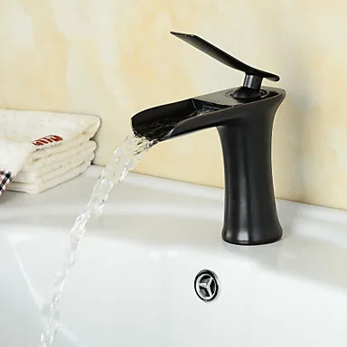

Modern Style Oil-rubbed Bronze Single Handle Bathroom Sink Faucet Water Tap Torneira Para Banheiro Robinet kraan Musluk