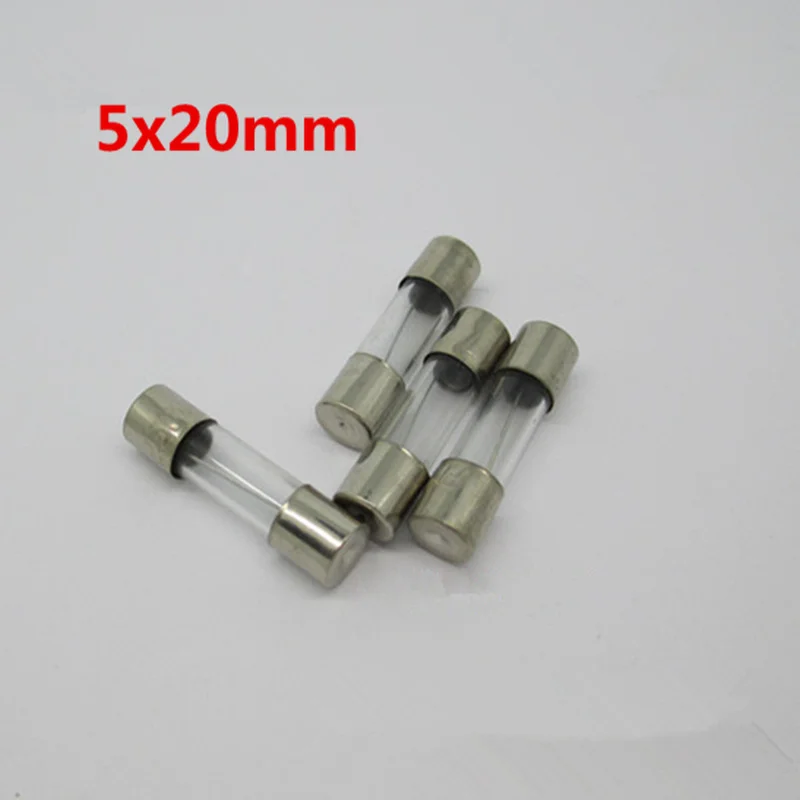 A 5 x 20mm 50 x 5 Amp 5A Amps 5x20mm Glass Fuse Quick Blow Fuses