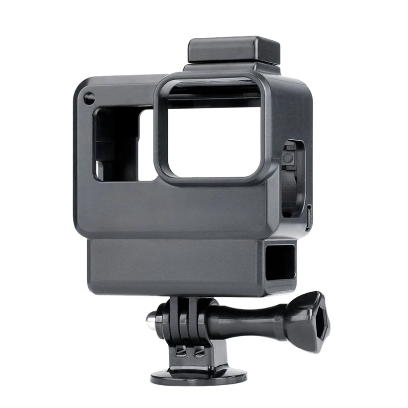 

For Gopro Cage Camera Protection Frame for Gopro 7 6 5, Action Camera Vlog Accessories with Hot Shoe for Microphone Light