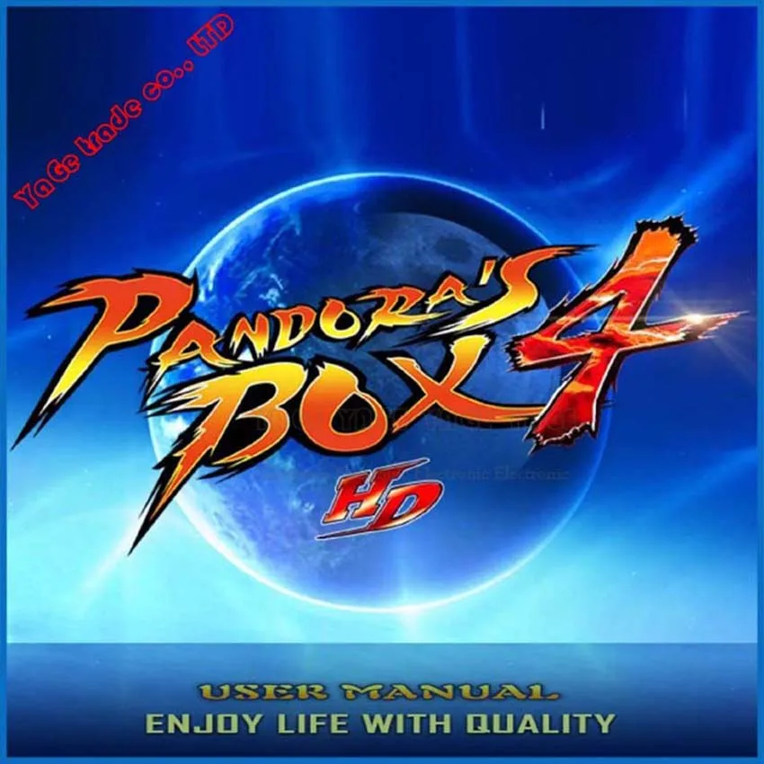 Pandora box 4s+ 815 in 1 VGA/CGA output for LCD / CRT 645 in 1 game