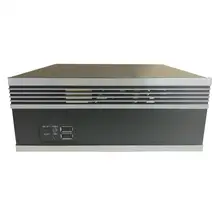 Мини ITX чехол для компьютера HTPC PC ЧПУ промышленное оборудование управления шасси алюминиевая панель Поддержка MINI-ITX материнская плата