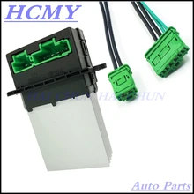 27150-ED70A нагреватель воздуходувки резистор+ разъем/провод для Renault Megane Sport Tourer Scenic MK 2 Citroen C2 C3 C5 1,4 1,6 2,0 16 В