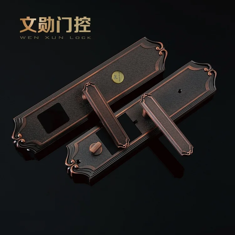 

Free shipping selling household electronic door lock zinc alloy electronic lock hotel induction IC card lock lock wholesale