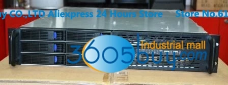 2U 6 font b disk b font hot plug server case short chassis 550MM long can