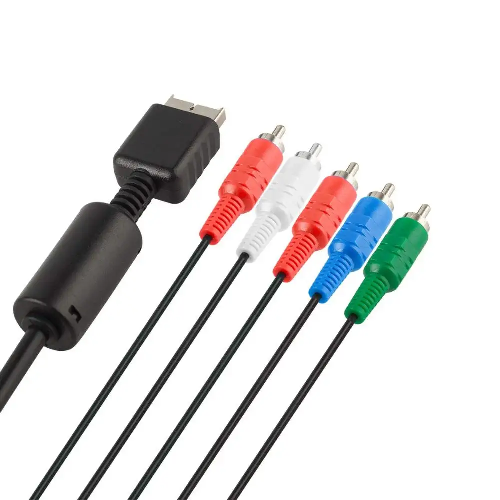 Многокомпонентный av кабель GREATLINK совместимый с PS2/PS3/PS3 Slim HD TV Ready ТВ компоненты 5