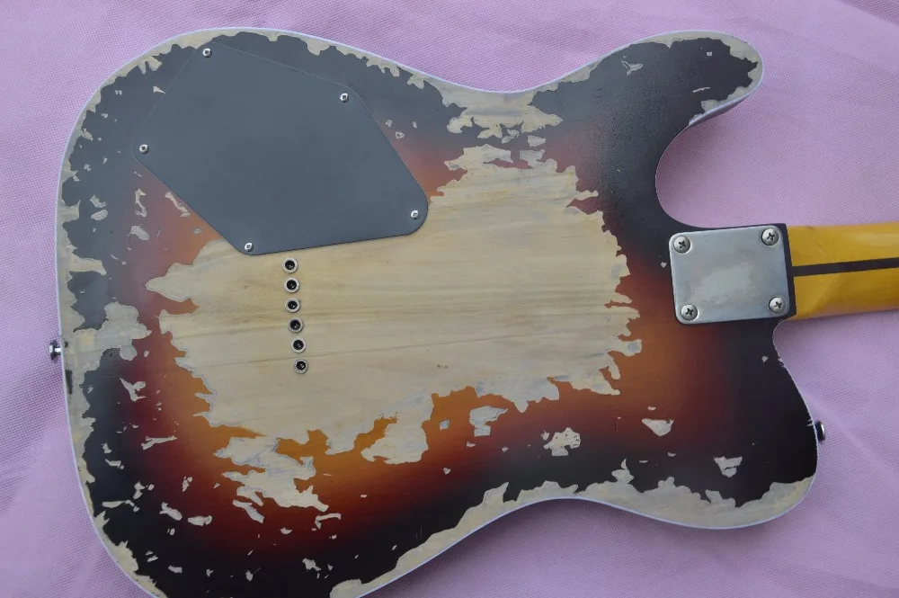 Custom Shop handmade telecast electric guitar, limited version Andy tele, master build relic guitar TL, boom switch, H-S control Custom Shop handmade telecast electric guitar, limited version Andy tele, master build relic guitar TL, boom switch, H-S control