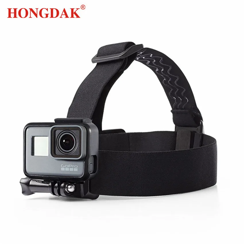 HONGDAK Helmet Harness Adjustable Head Strap for Gopro Action Camera | Электроника