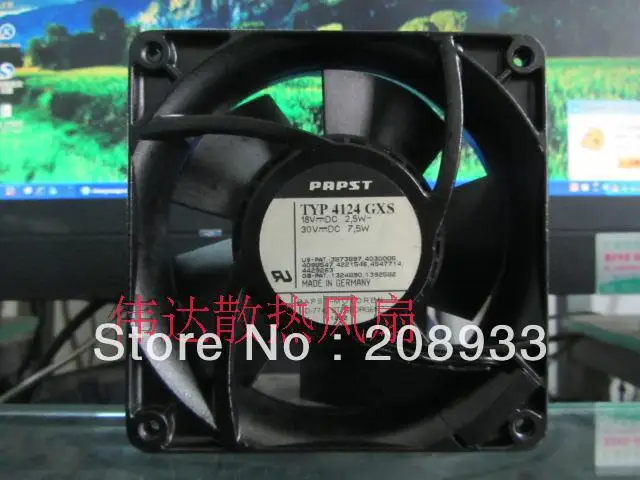 

For PAPST 12038 18-30V TYP4124 GXS