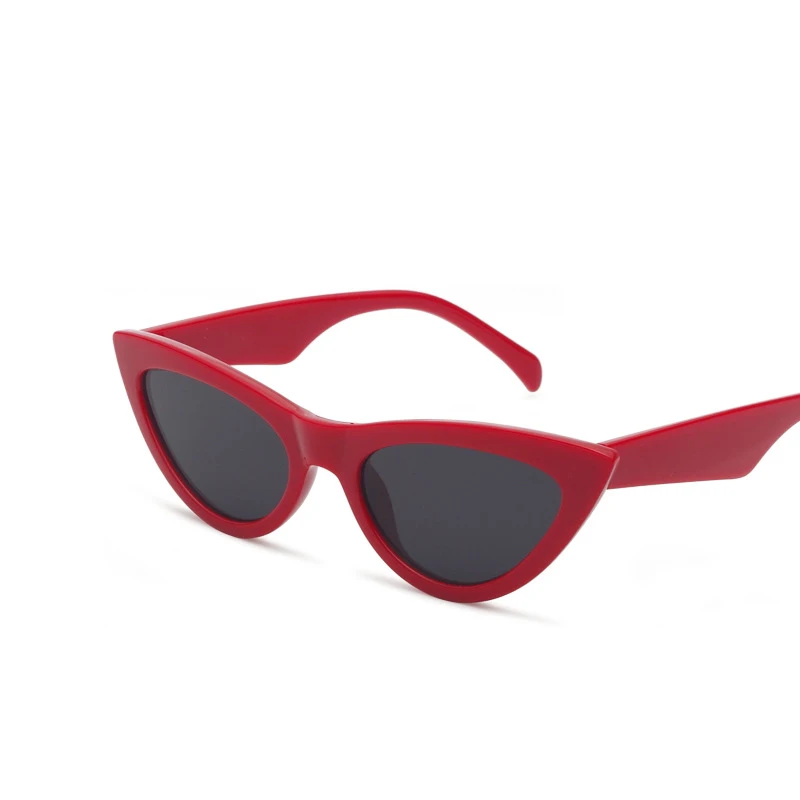 SWECINE милые сексуальные ретро солнцезащитные очки кошачий глаз женские белые треугольные Винтажные Солнцезащитные очки красные женские Oculos de sol uv400