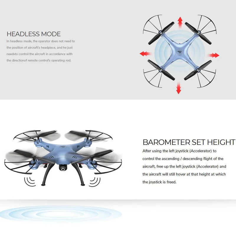 Original Quadrocopter SYMA X5HW Wifi FPV Drone With 0.3MP HD Camera 360 Eversion Real-Time Remote Control RC Helicopter Kid Gift (18)