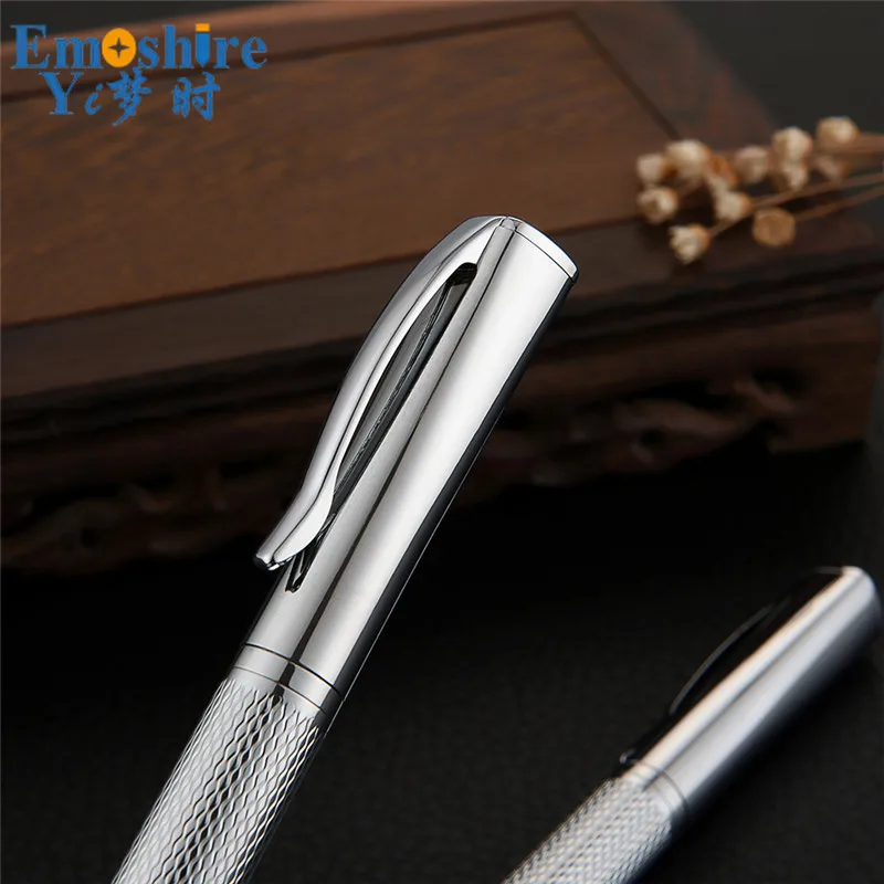 Emoshire New business office metal ballpoint pen Customized enterprise LOGO fashion retro gift advertising ballpoint pen (2)