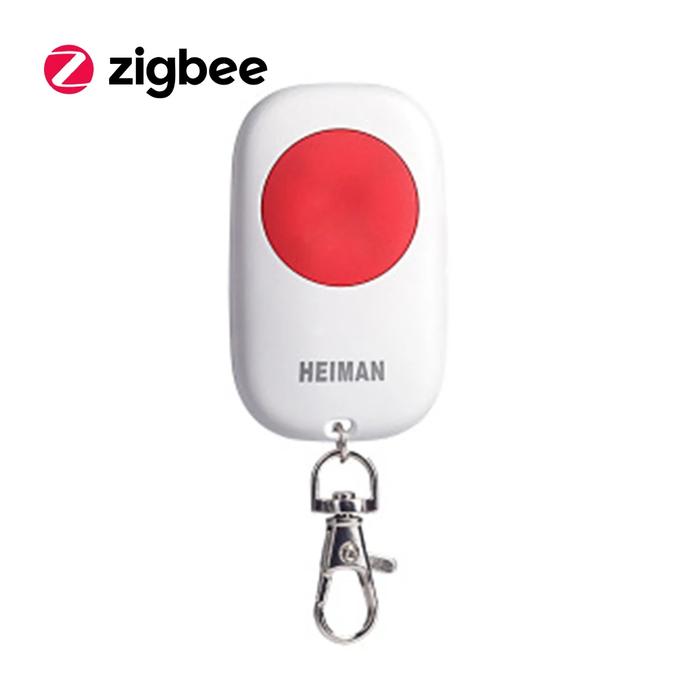 

Digital Home Security Alarm System Portable Wireless Zigbee Smart Emergency Panic Call Button for Kids/Elder