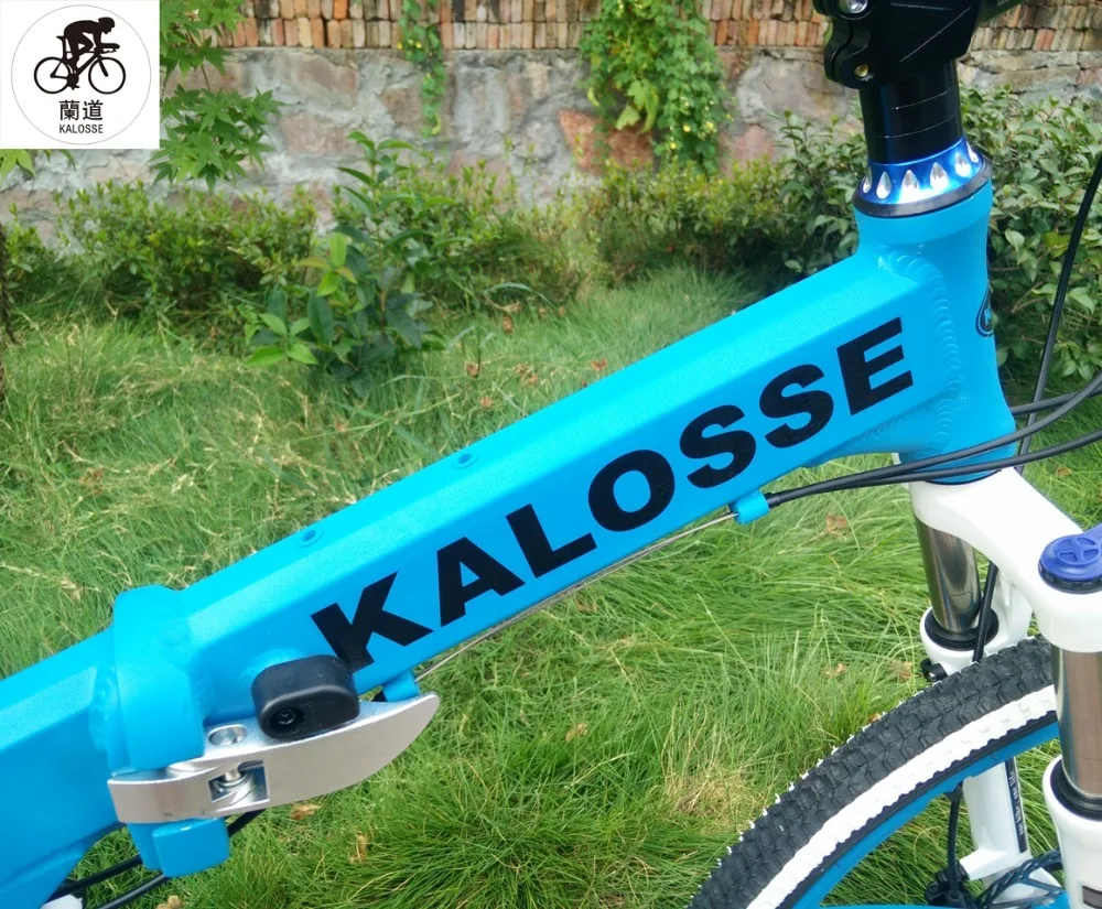 Kalosse M610 гидравлические тормоза 26*17 дюймов алюминиевая рама горный велосипед мужчина и женщина велосипед 30 Скорость