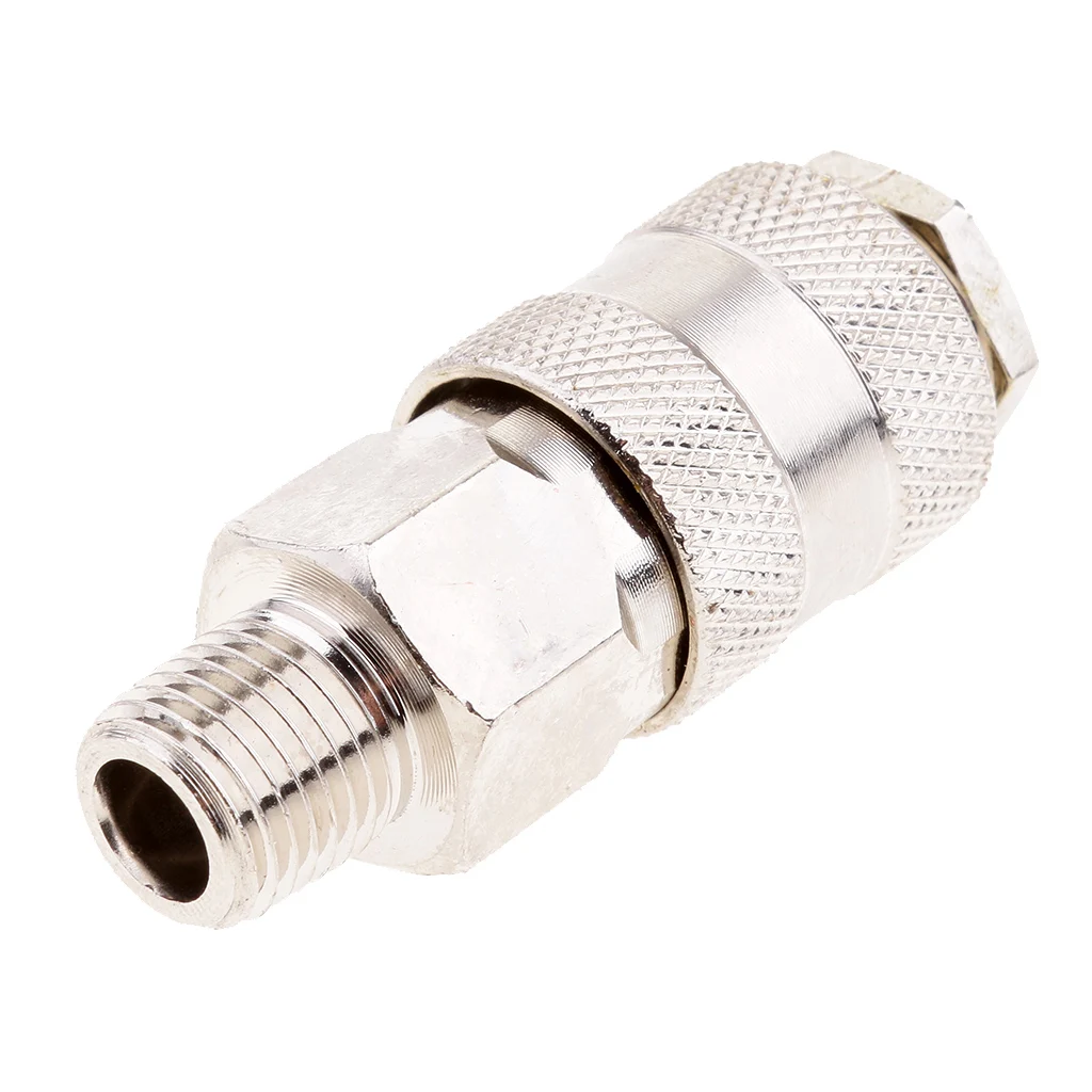 1/4'' BSP Air Compressor Coupler Fittings Line Hose Connector Quick Release