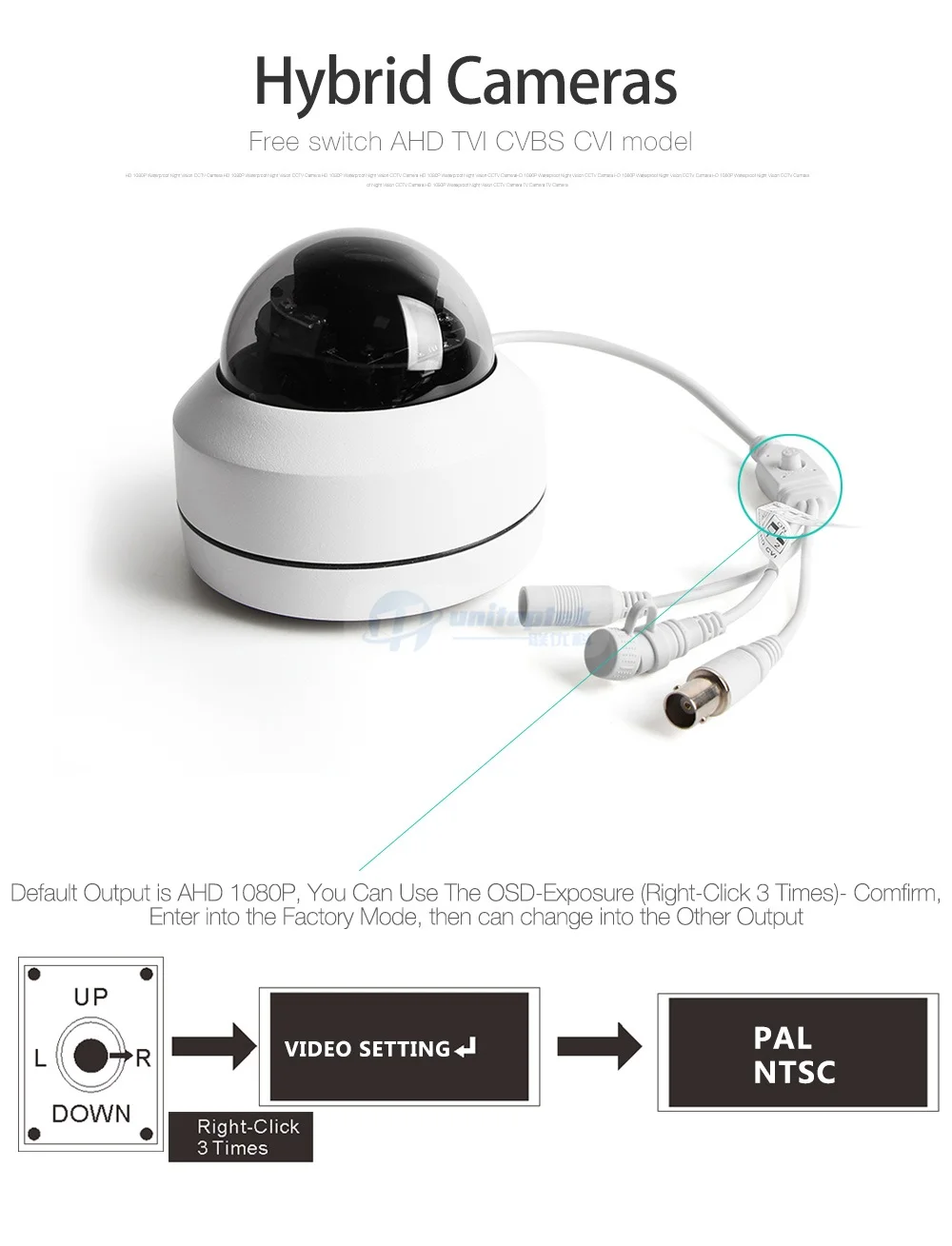 10 4 In 1 AHD Camera 