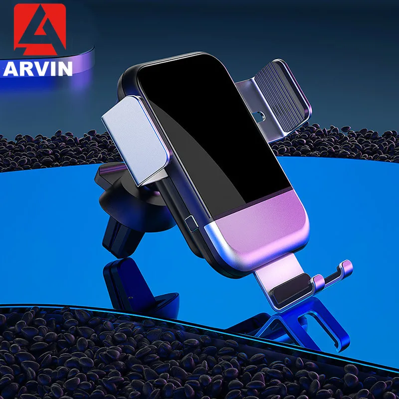 Automatic Induction Wireless Car Charger Cell Phone Holder Stand For iPhone 8 8P X XS XR Max Samsung Fast Wirless Charging Mount