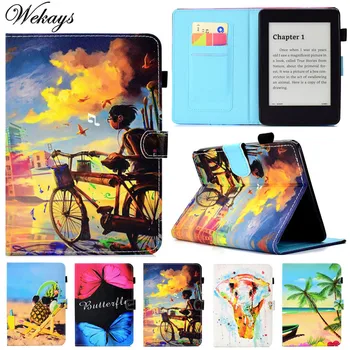 

Wekays For Amazon Paperwhite 1/2/3 Cartoon Leather Fundas Case For Amazon Kindle Paperwhite 1 2 3 6.0 inch Tablet Cover Cases