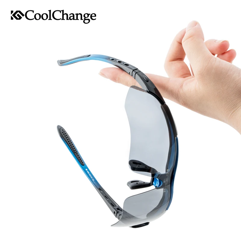 CoolChange Cycling Glasses Sport Man Woman Protective Sunglasses UV400 Road Bike Running Polarized Eyewear Mtb Bicycle Goggles