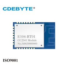 E104-BT01 Ble 4,0 беспроводной приемопередатчик Bluetooth CC2541 2,4 ГГц 1 мВт PCB антенна IoT uhf 2,4g SMD передатчик приемник RF модуль