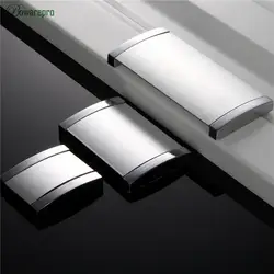 Bowarepro шкаф мебель скрытая утопленная ручка смыва алюминий Скрытая ручка песок серебро окна раздвижные двери 1/p