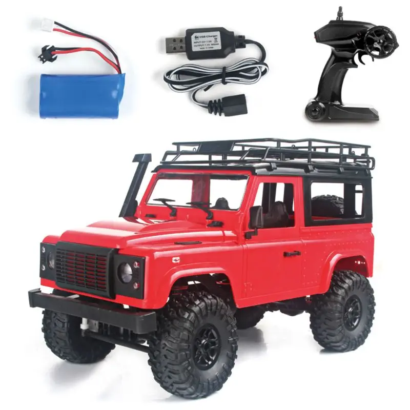 

1/12 RC Rock Crawler D90 2.4G 4WD Car Remote Control Truck Toys Defender