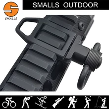 Аксессуары для страйкбола, охотничьего ружья, слинг, адаптер, подходит для 20 мм Пикатинни, для винтовки, для охоты, для стрельбы, черный