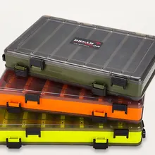 Многофункциональная коробка для рыболовной приманки одинарная/двухсторонняя коробка для хранения рыболовных аксессуаров коробка для рыболовных снастей приманка рыболовный контейнер B283