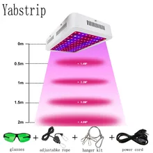 Yabstrip LED grow light 1000W single chip Full Spectrum for flowers vegetables seeding Greenhouse grow tent plants grow led lamp single chip light column led 8x32 light cube spectrum electron diy production circle dot matrix send program